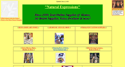 Desktop Screenshot of naturalexpressions.org